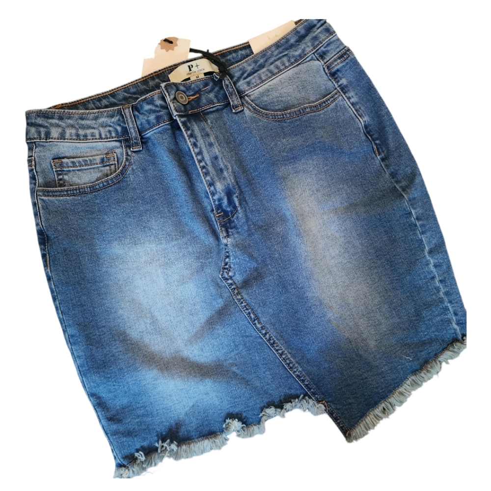 NWT Short Denim Skirt